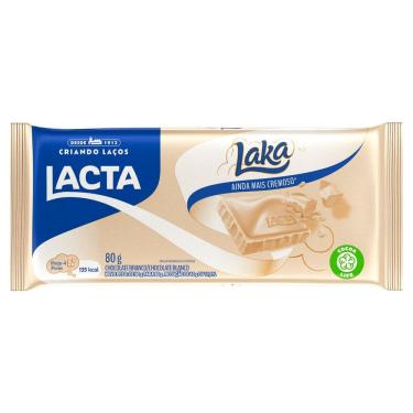 Imagem de Chocolate Branco Lacta Laka 80g