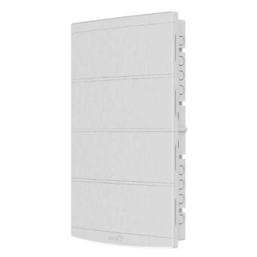 Imagem de Quadro distribuição embutir slim 48 disjuntor tigre