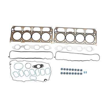 Imagem de Motoforti Kit de junta da tampa da válvula do motor Conjunto de juntas de coletor de escape de admissão Nº HS54996/CS54996 para Chevrolet Tahoe 5.3L 2015-2020 1 conjunto de motor de carro