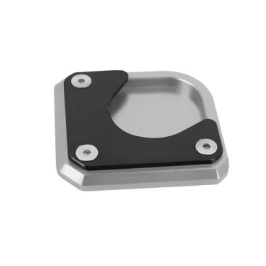 Imagem de WORLDMOTOP Almofada de suporte de motocicleta ampliador de extensão lateral de substituição para Yamaha Tenere 700 2020-2022 SEROW 250 2019-2020 WR250R 2007-2020 XT250 2008-2022 (titânio)