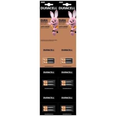 Imagem de Pilha Alcalina 1,5v AAA MN2400 (C/12 Pilhas) Duracell - BLI