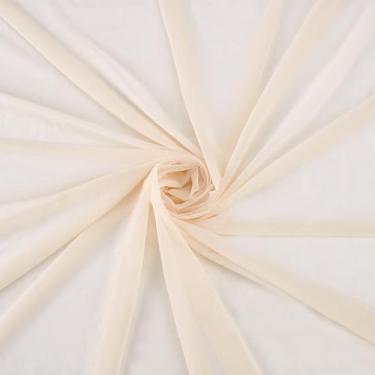 Imagem de PH PandaHall Tecido de malha, 152 cm por 2 metros Espartilho de nylon elástico, tecido de malha respirável para roupa de dança, roupa esportiva, roupa esportiva, vestido de casamento, baile, costura