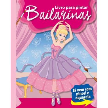 Imagem de Livro - Bailarinas Livro para Pintar com Aquarela