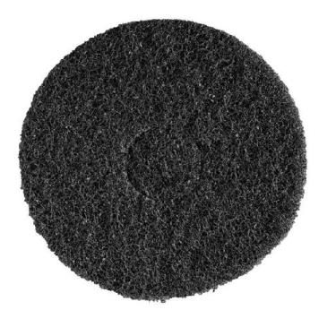 Imagem de DISCO PARA ENCERADEIRA - FIBRA - PRETO - 350mm - 3M - 1 UNIDADE