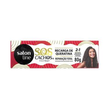 Imagem de Queratina Salon Line S.O.S Cachos 80 gr Reparação Total