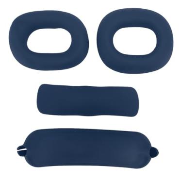 Imagem de Fone de ouvido capa da almofada de ouvido Profissional Silicone Earpads (Azul)