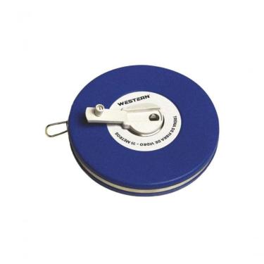 Imagem de Trena Longa De Fibra De Vidro Western 30m