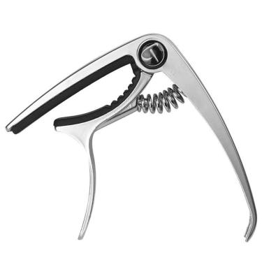 Imagem de Capotraste Para Violao Em Aluminio - Prata - Cpt20