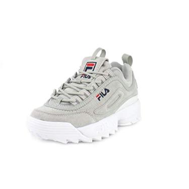 Imagem de Fila Disruptor II Premium Feminino, Cinza violeta/cinza violeta/branco, 8