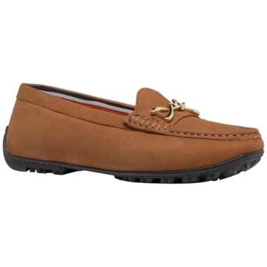 Imagem de Geox Moccasin feminino D Kosmopolis + Grip Moccasin, cognac, 36 BR