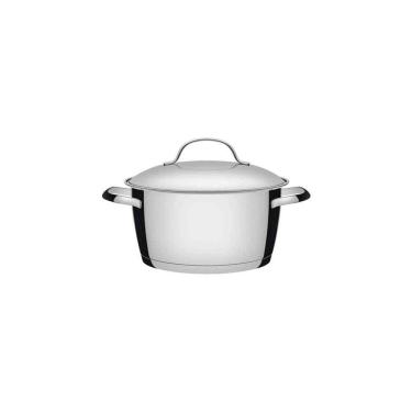 Imagem de Caçarola Funda Tramontina Allegra Em Aço Inox Com Fundo Triplo 16 Cm 1,5 L Tramontina
