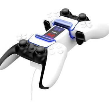 Imagem de Base Carregador Para Ps5 Carregador Controle Duplo Play 5 - Ipega, Bra