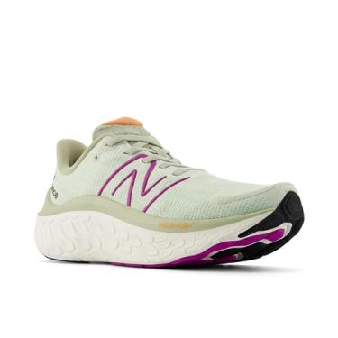 Imagem de New Balance Tênis de corrida feminino Fresh Foam X Kaiha Road V1, Menta natural/olivina/fúcsia roxo, 5 Wide