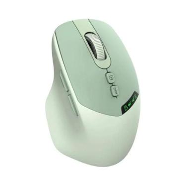 Imagem de Mouse Sem Fio Silencioso De Modo Duplo Bluetooth 2.4G Clique Silencios