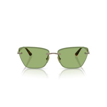 Imagem de Óculos de Sol Vogue Eyewear 0VO4332S 5138/2 Tam 59 / Marrom Claro - Lentes Verde