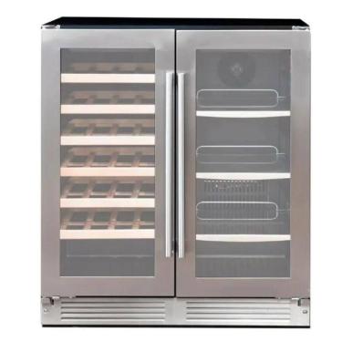 Imagem de Adega E Beer Center Cuisinart Arkton 190L 75cm Inox 4093841012 220V
