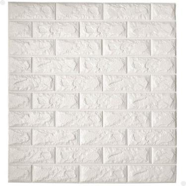 Imagem de Kit 10 Painel 3D Revestimento de Parede Tijolinho Autocolante Lorben, 