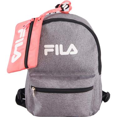 Imagem de Fila Mochila feminina Hailee de 33 cm, Mochila Hailee de 33 cm, Cinza mesclado, One Size