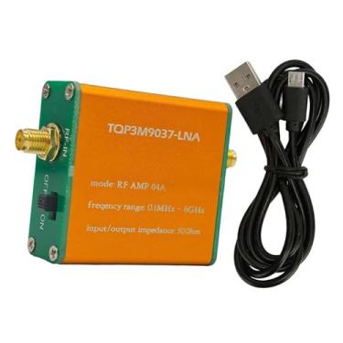 Imagem de Generic Amplificador de baixo ruído 0,1 MHz-6 GHz 1,95 GHz a 20 dB Alto ganho Amplificador profissional de RF de banda larga para amplificadores de sinal de