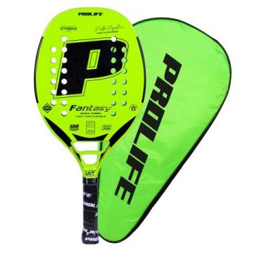 Imagem de Raquete Beach Tennis Fantasy - Prolife, Amarelo flúor