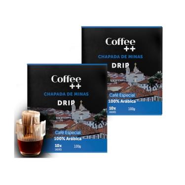 Imagem de Coffee Mais │Café Super Especial em Drip │ Ricardo Tavares - Chapada de Minas │100% Arábica │Torra Média │Pack 2 caixas de 10 unidades