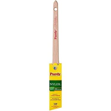 Imagem de Pincel de pintura Purdy Nylox Dale Angular Trim, cerdas macias de 2,5 cm