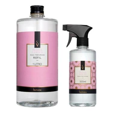 Imagem de Agua Perfumada Facilitador de Passar Odorizador de Tecidos Via Aroma -