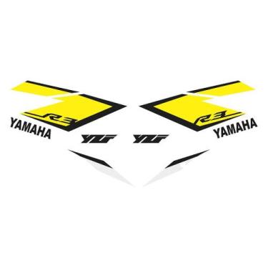 Imagem de Adesivo Protetor Tank Pad Yamaha YZF R3 2016 a 2022 - Cromo Sign