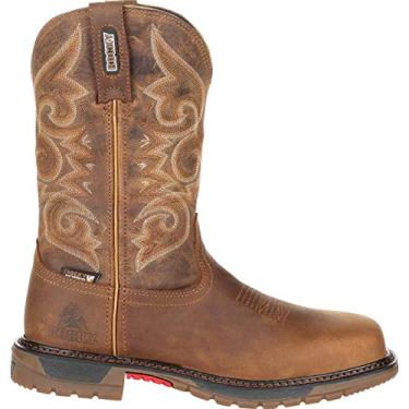 Imagem de ROCKY Bota feminina Rkw0284 Western, Haste dourada, 36