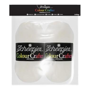 Imagem de Scheepjes Color Crafter Pacote sólido 2 x 150 g - Wit
