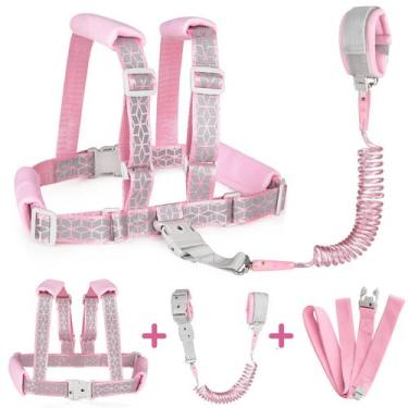 Imagem de Arnês infantil Leash Acmor Reflective com elo de pulso anti-perda - Ac