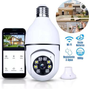 Imagem de Câmera De Segurança Wifi À Prova D`Água - Inteligente