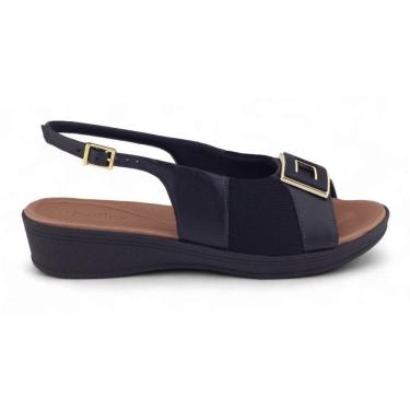 Imagem de Sandália Feminina Slingback Usaflex UD04003006 Joanetes Casual