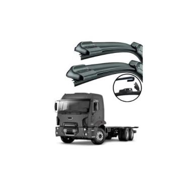 Imagem de Par Palhetas Automotiva Limpadores Para-brisa Caminhão Ford Cargo 1719