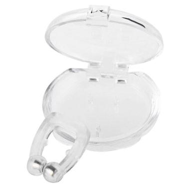 Imagem de Clip Dilatador Nasal Anti Ronco Silicone Com Imã Kit 04 Unid