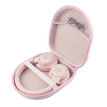 Imagem de AONKE Capa de fone de ouvido compatível com JBL Tune 710BT 720BT 510BT 660NC 700BT 570BT 760NC 750BTNC 660BTNC 560BT 520BT 670BT T770NC JBL Live 650BTNC 400BT 500BT 460NC (rosa)
