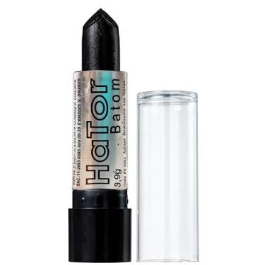 Imagem de Batom Preto Maquiagem de Halloween Cremoso Longa Fixação Atóxico pra F