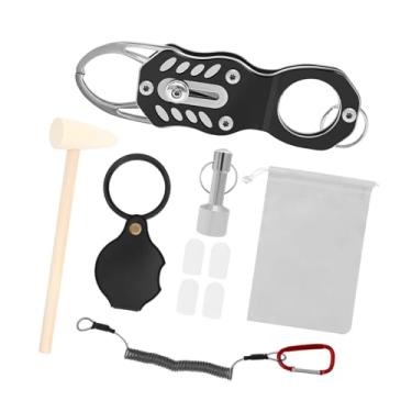 Imagem de Colaxi Kit de teste de ressonância de moedas, teste de moedas de e, fácil de usar, validação por meio de de ressonância e comparação de tamanho.