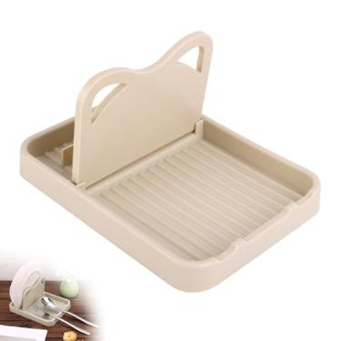 Imagem de Descanso de colher com suporte de tampa, suporte de tampa de panela, suporte de concha, suporte de colher, balcão de cozinha, descanso de colher para fogão, acessórios organizadores de utensílios de