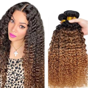 Imagem de Pacotes de cabelo HuxoWax Ombre Water Wave 8A Brazilian 1B430 45-55cm