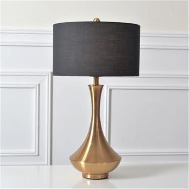 Imagem de Luminária de mesa contemporânea LED vintage criativa e moderna para cabeceira, mesa ou escrivaninha, ideal para decoração de casa, sala de estar e quarto (Estilo C, 75 cm de altura).