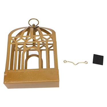 Imagem de Suporte para bobina de Arte em ferro à prova de fogo durável com coleção de cinzas Almofadas antiderrapantes Design que economiza espaço para uso interno e externo 12,5 x 4 x 20