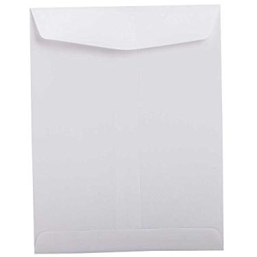 Imagem de Envelope de ponta aberta de papel JAM - Branco, Pack of 500, 8 3/4" x 11 1/4"