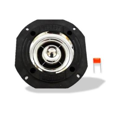 Imagem de Super Tweeter 120 Watts RMS Cromado + Capacitor - Sturdy, Cinza claro