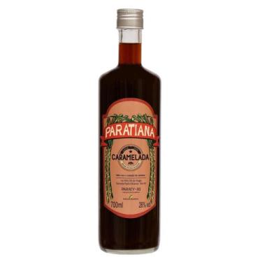 Imagem de Cachaça Caramelada Paratiana 700 ml Artesanal Antiga Alambique Premium