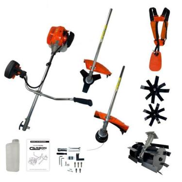 Imagem de Roçadeira a Gasolina Tubo Bipartido 2,5HP 52cc 3 em 1 com Inchada Enxa