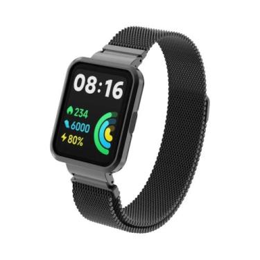 Imagem de Pulseira De Metal Com Protetor De Quadro Para Xiaomi Redmi Watch 2 Lit