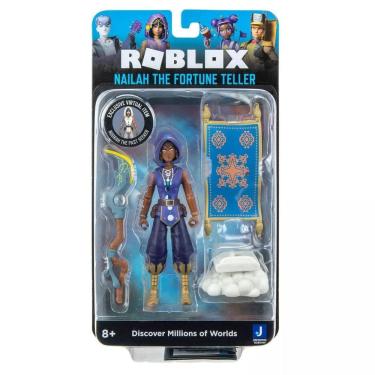 Imagem de Boneco Roblox Nailah Fortune Articulado Com Acessórios Sunny