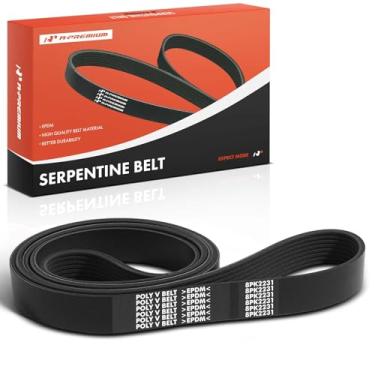 Imagem de A-Premium Correia adequada para Kenworth T300 2006-2007 Freightliner Condor 2002-2005, 10.3L 12L 8.3L Diesel