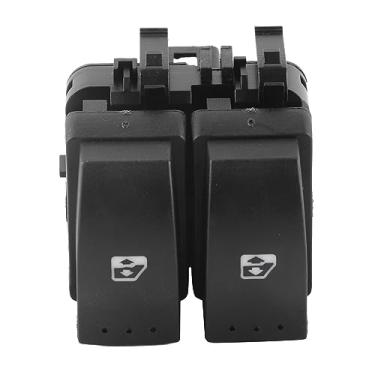 Imagem de Interruptor de Controle Elétrico para Janela, Preto, Resistente, Leve, 12v, 16a, Peça de Automóvel para Clio Ii 2 8200 060 045, Veículos Com Volante à Direita